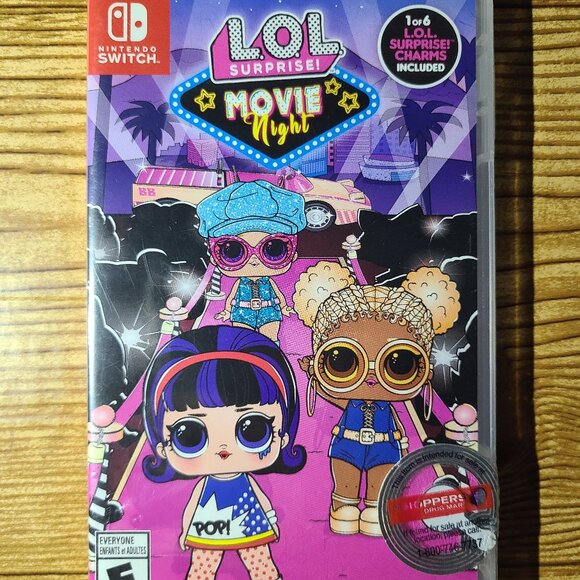 LOL Surprise! Movie Night Nintendo Switch Game (NEW) - Picture 1 of 2